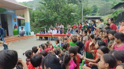 Xây dựng điểm trường Ngài Sảng A, Hà Giang