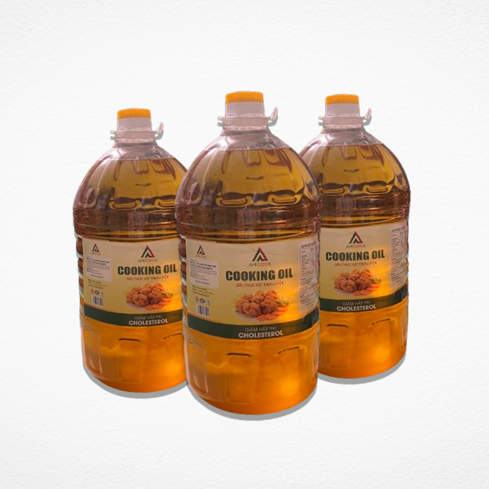 Dầu Ăn Amicook Dầu Thực Vật Tinh Luyện can 9.5l
