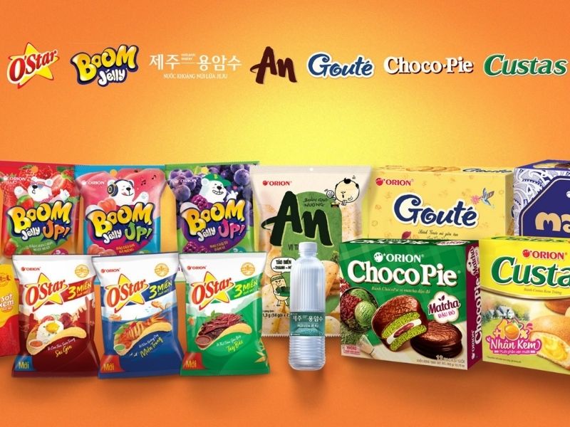 Các Sản Phẩm Của Orion Bán Chạy Trên Thị Trường Việt Nam