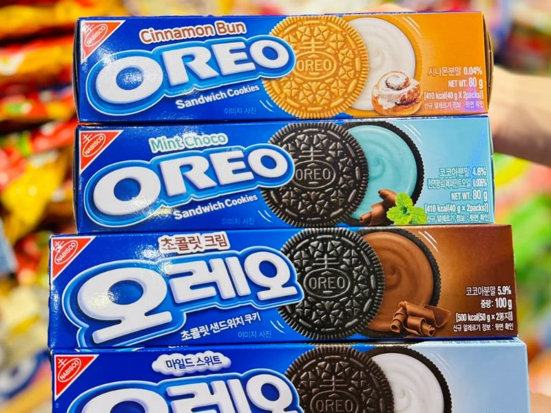 Khám Phá 10 Vị Bánh Oreo Được Yêu Thích Nhât