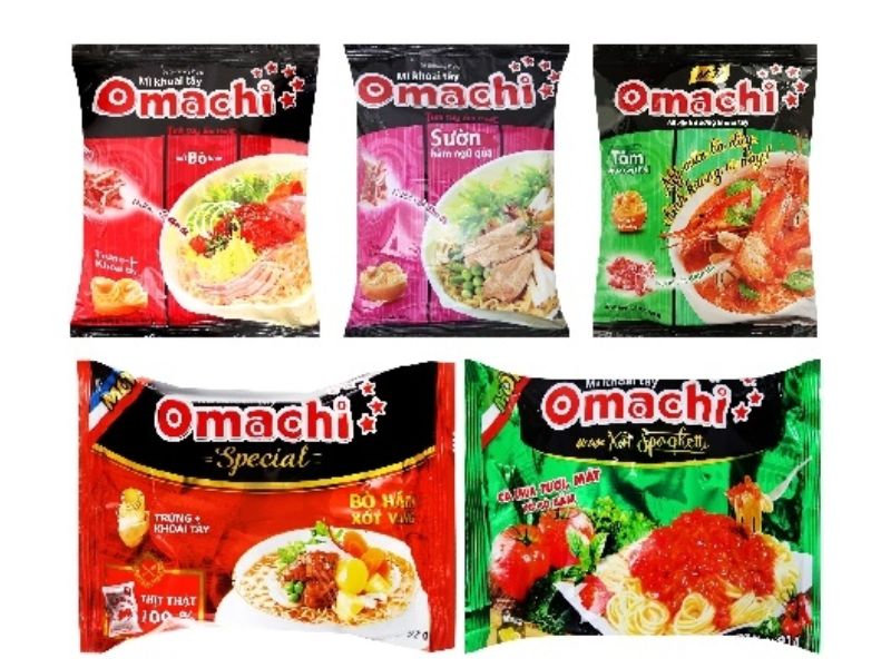 Các Loại Mì Omachi Đang Được Ưa Thích Trên Thị Trường Và Giá Thành