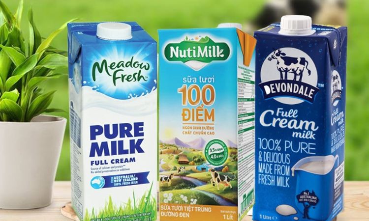 6 Dòng Sữa Nguyên Kem Thơm Béo Giàu Dưỡng Chất Cho Trẻ