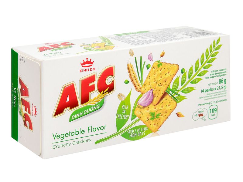 Bánh cracker AFC vị rau cải