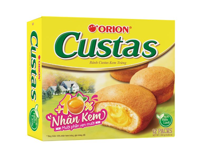 Bánh Bông Lan Custas 