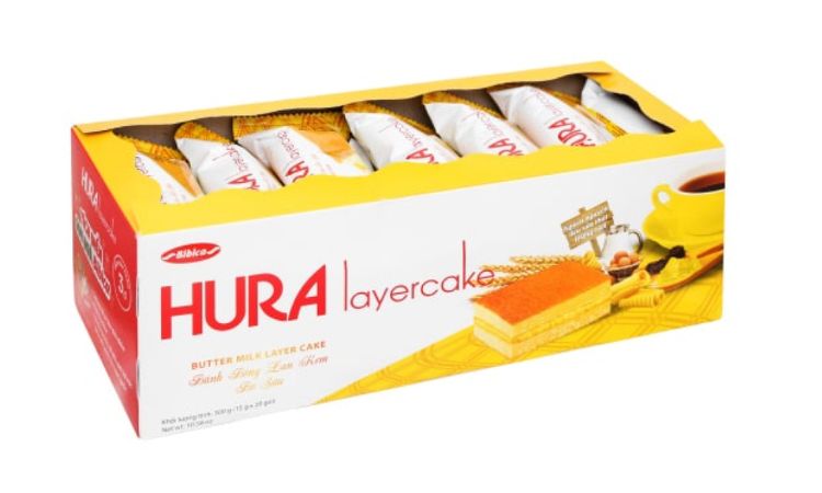 Bánh kem bơ sữa Hura Layercake