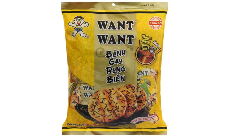 Bánh gạo Want Want