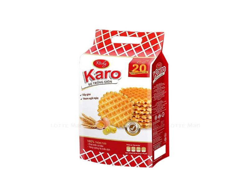 Bánh Karo bơ sữa giòn Richy