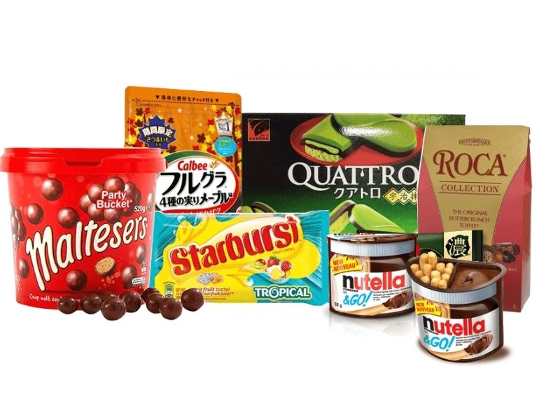 Bánh kẹo nhập khẩu từ nước nào tốt?