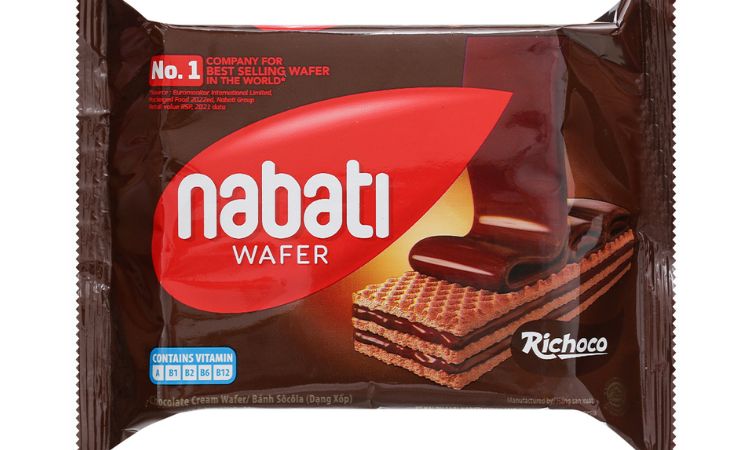Bánh xốp nhân socola Nabati