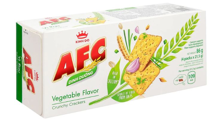 Bánh quy giòn AFC - các loại bánh kinh đô