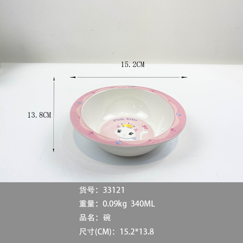 Bát ăn dặm hình mèo đáng yêu cho bé