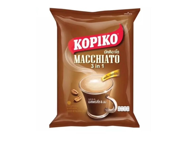Cà phê hòa tan Kopiko Macchiato