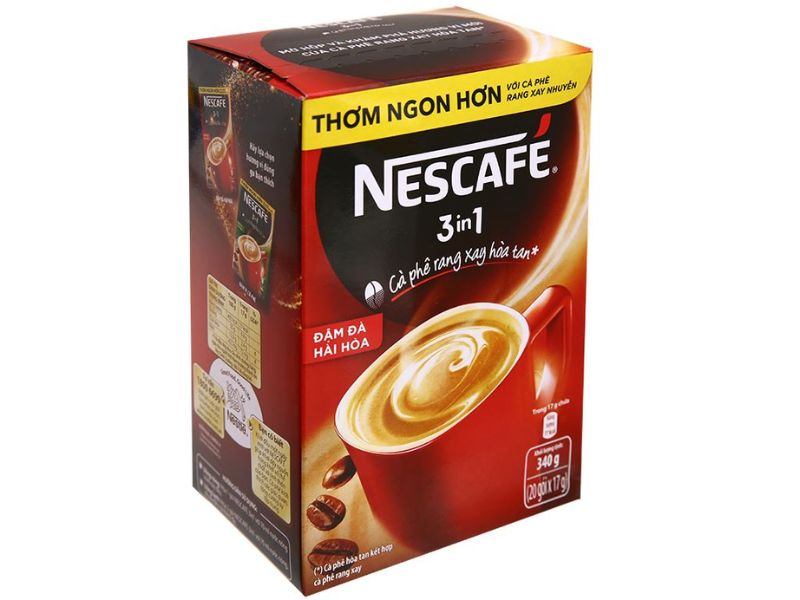 Cà phê hòa tan Nescafé 3in1