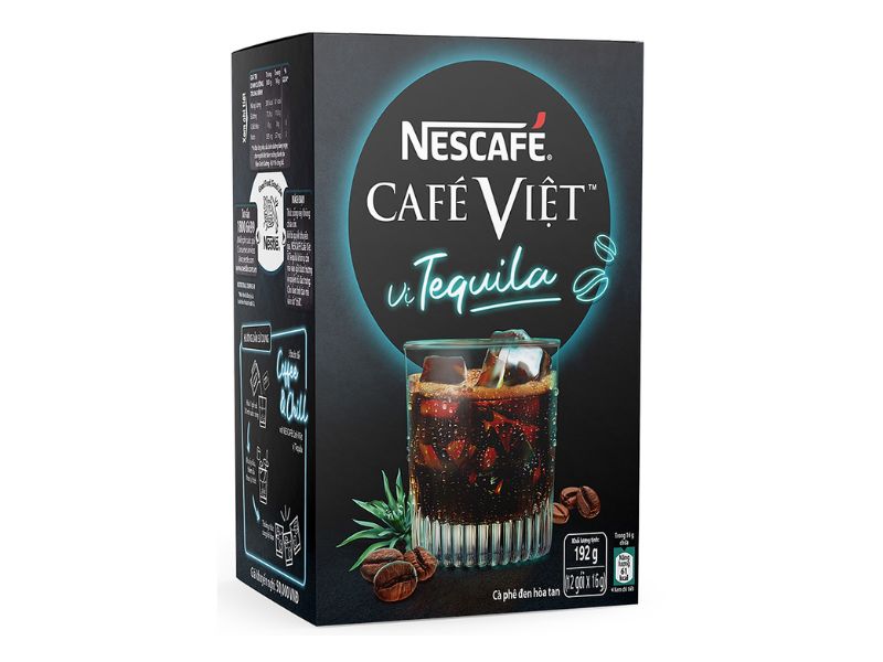 Cà phê hòa tan Nescafé Café Việt vị Tequila