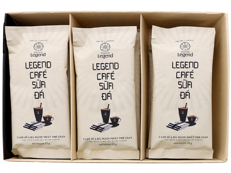 Cà phê sữa đá Trung Nguyên Legend
