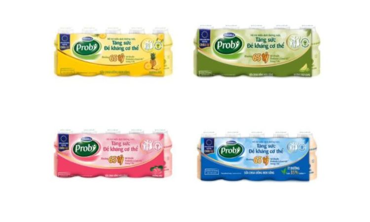 Các loại sữa chua uống Probi