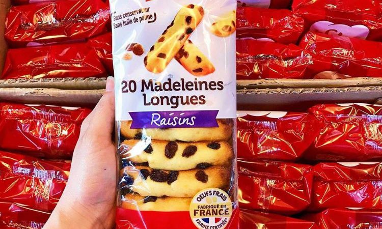 Bánh bông lan nho có bao nhiêu calo?