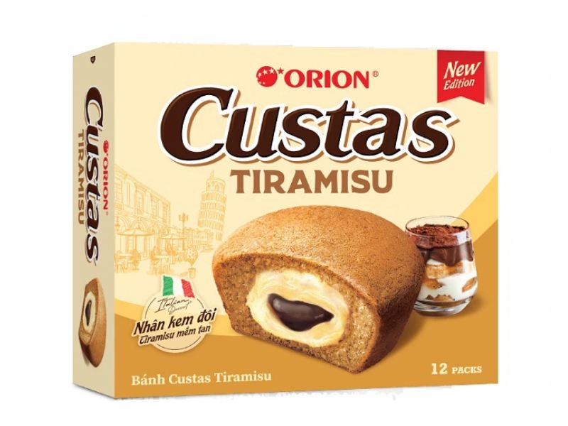 Bánh Custas Tiramisu
