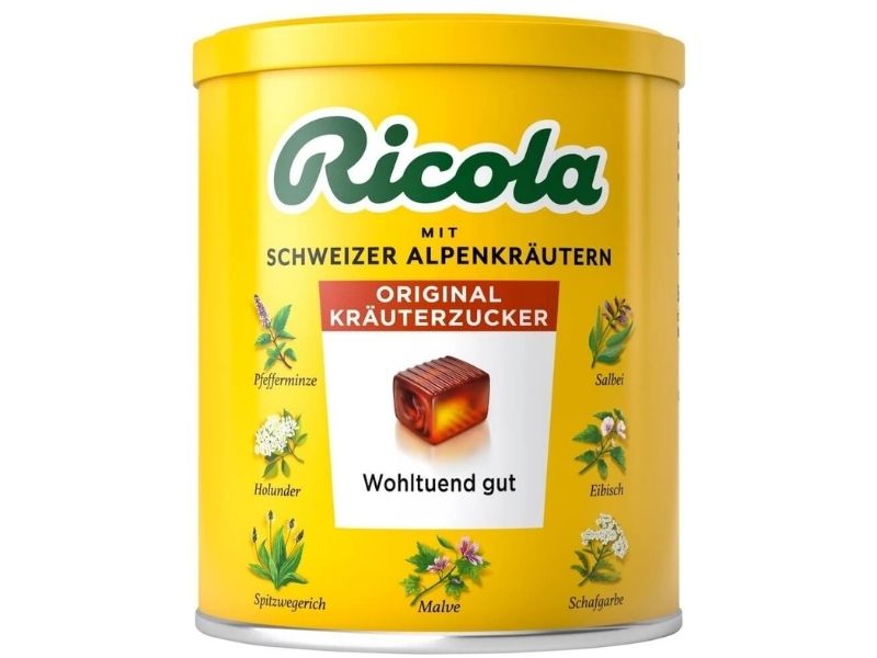 ​  Kẹo ngậm thảo mộc Ricola