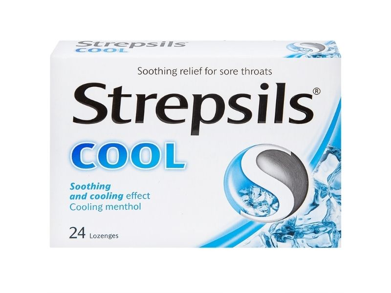 Kẹo ngậm Strepsils cool