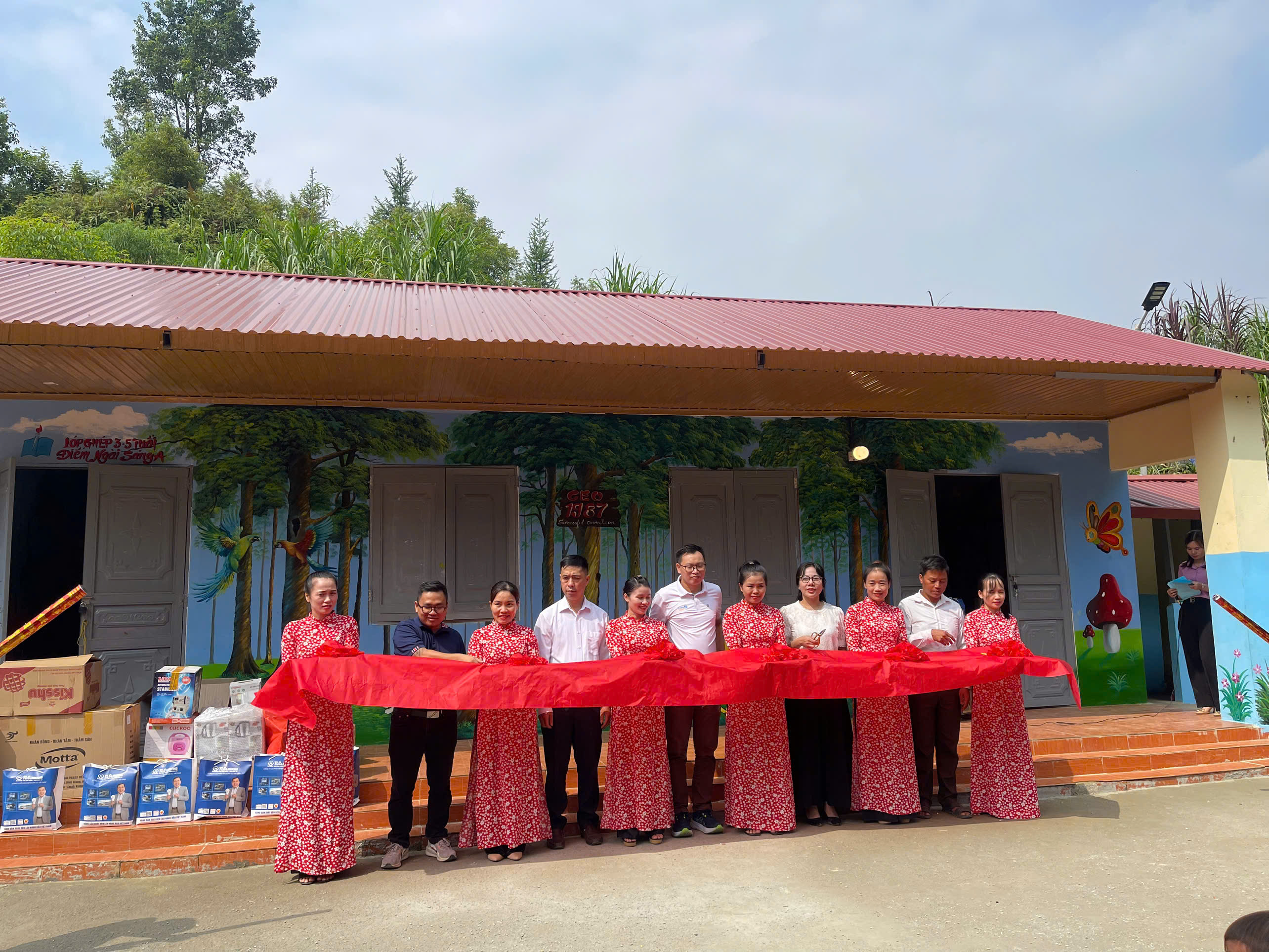 Lễ khánh thành điểm trường Ngài Sảng A, Du Già, Yên Minh, Hà Giang