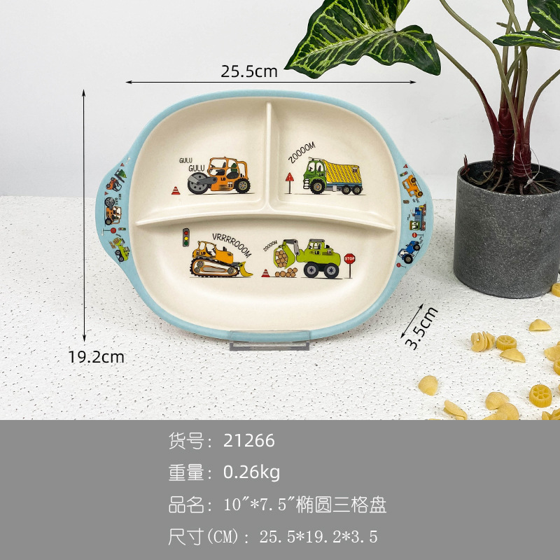 Khay ăn dặm hình các loại xe 