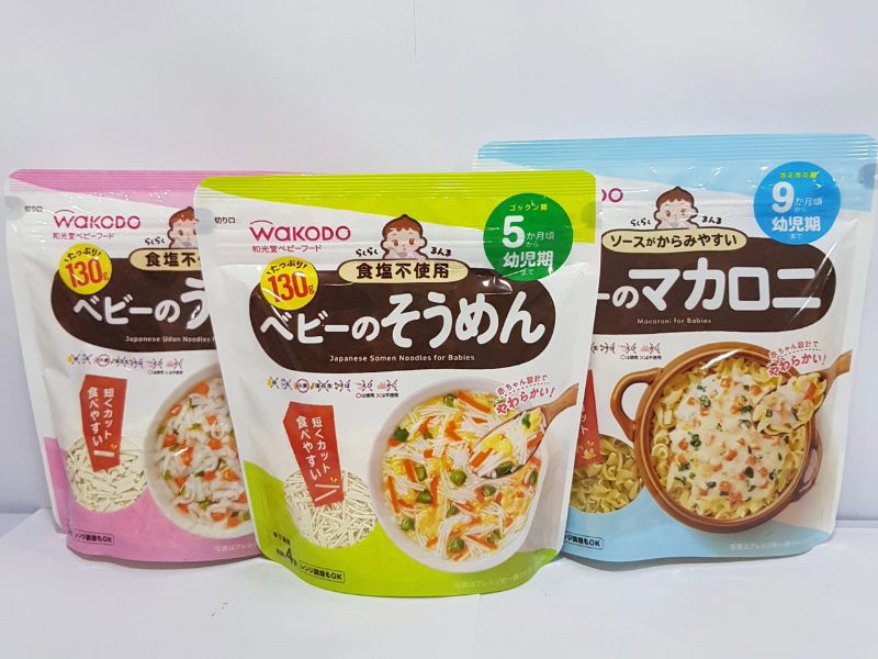 Lợi ích khi cho bé ăn mì ăn dặm