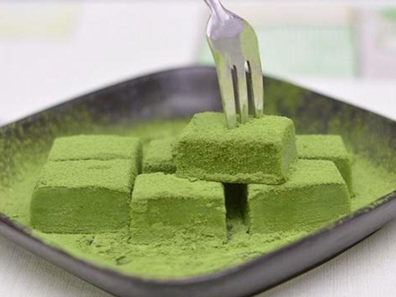 Lưu ý tự làm nama chocolate trà xanh