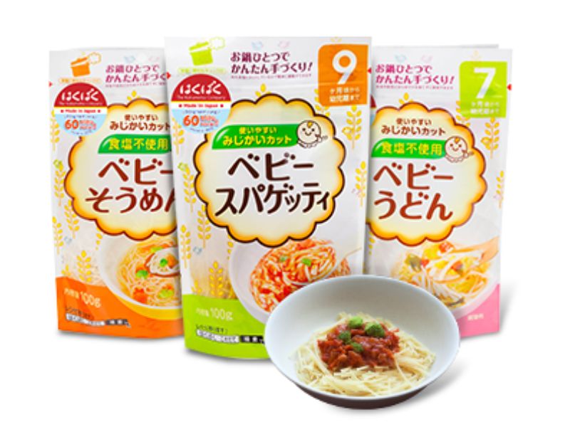 Mì ăn dặm Hakubaku 