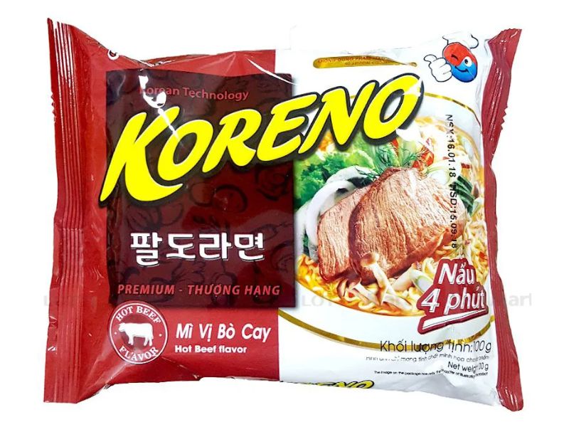 Mì cay Koreno