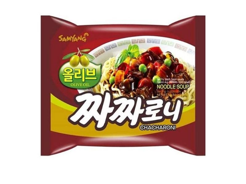Mì trộn Samyang dầu olive tương tàu gói 140g