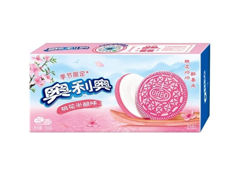 Oreo hoa anh đào matcha (Oreo sakura matcha)