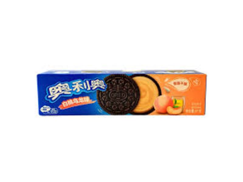 Oreo trà olong đào (Peach Olong oreo cookies)