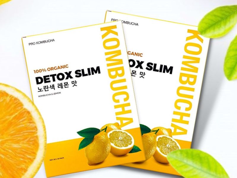 Trà Pro Kombucha Vị Chanh