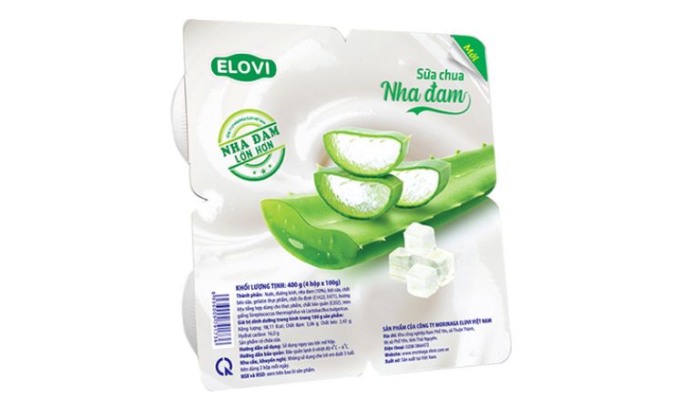 Sữa Chua Nha Đam Elovi 