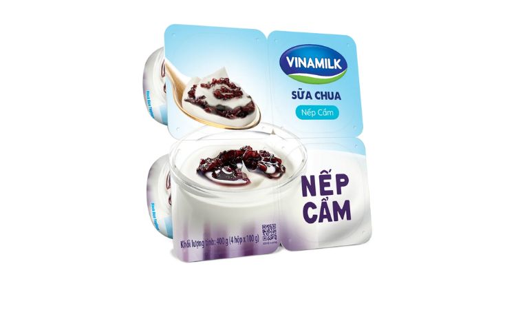 Sữa chua nếp cẩm Vinamilk