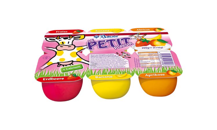 Sữa chua phomai hoa quả Bauer 