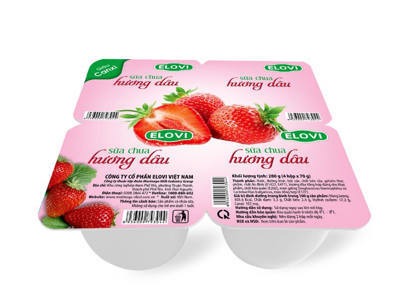 Sữa chua trái cây Elovi