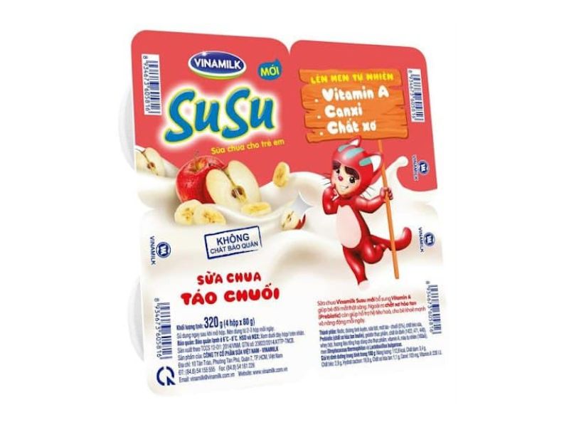 Sữa chua trái cây Susu