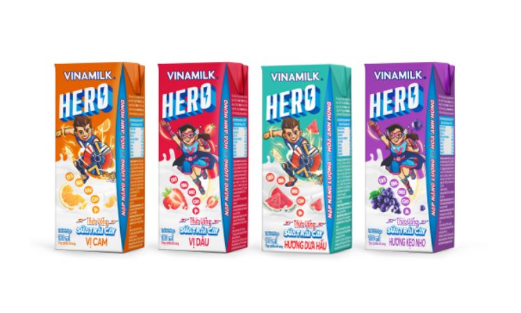 Thức Uống Sữa Trái Cây Vinamilk Hero