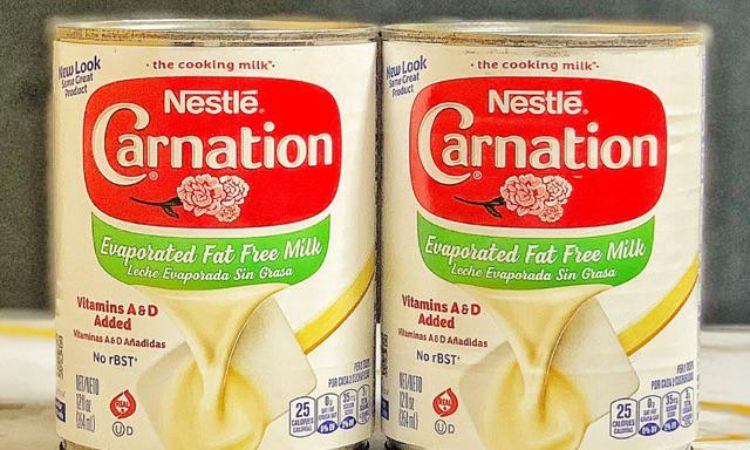 Sữa đặc không đường Carnation của Nestle