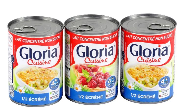 Sữa đặc không đường Gloria