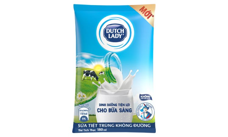 Sữa tươi không đường Dutch Lady