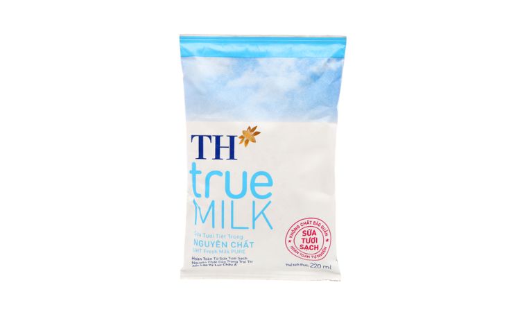 Sữa tươi tiệt trùng TH True Milk không đường