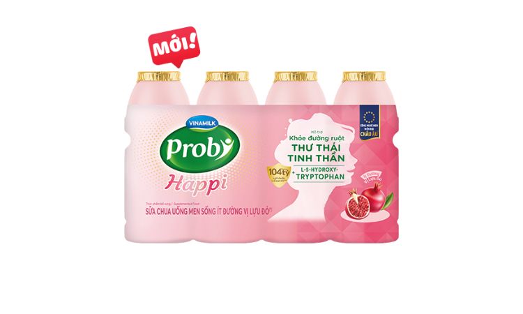 Thành phần dinh dưỡng sữa chua uống Vinamilk Probi