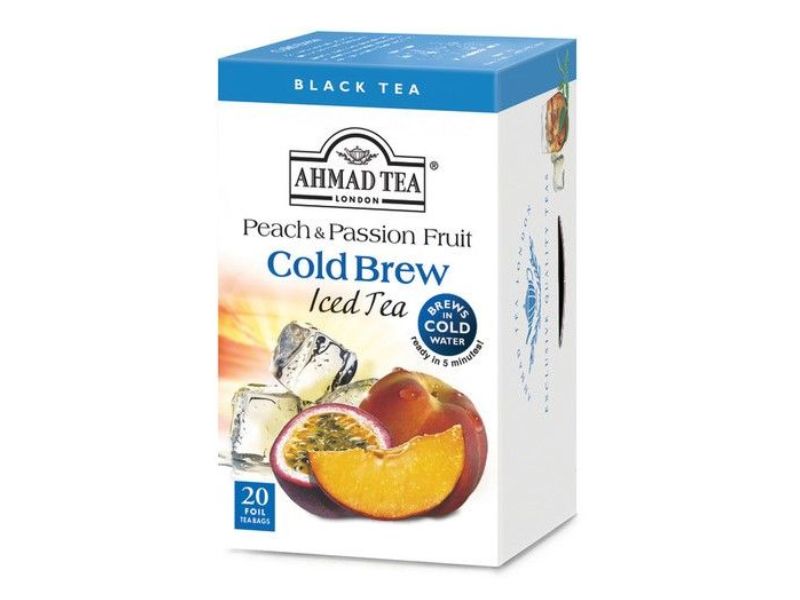 Trà Đào Peach & Passion Fruit Cold Brew Ahmad