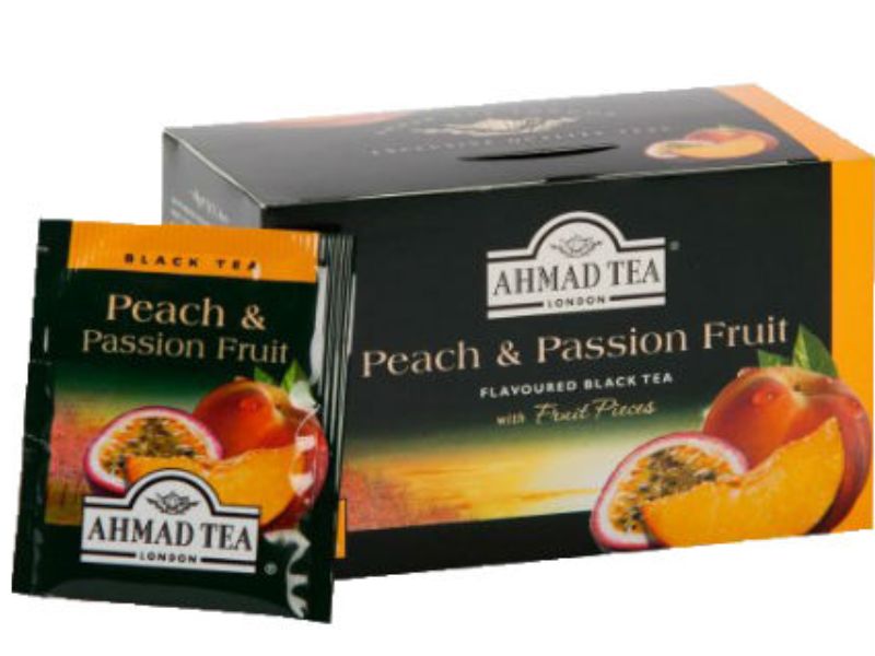 Trà Đào Peach & Passion Fruit Black Tea Ahmad