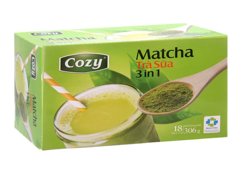 Trà sữa Matcha Cozy 3 in 1