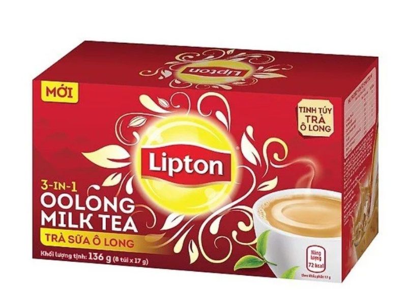 Trà sữa gói Lipton