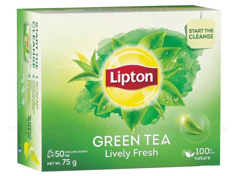 Trà xanh túi lọc Lipton